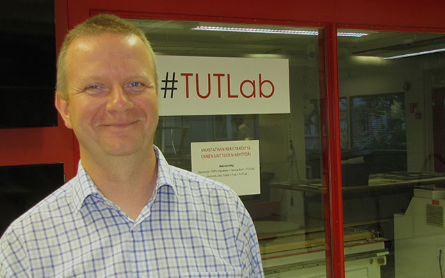 Projektipäällikkö Jussi Viljanen on TUTLabin "isä".