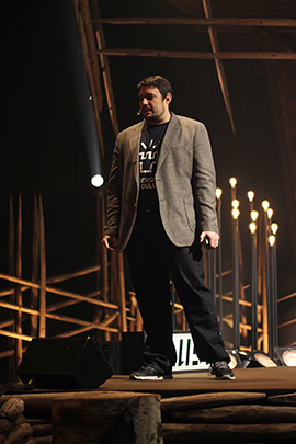Miguel Bordallo considered the concept of the Skolar Awards contest successful. Bordallo, a research scientist at the University of Oulu, did not win any money this time, but gained a lot of valuable contacts. Photograph: Pekka Leiviskä