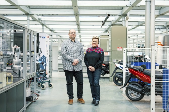 Philipp Holtkamp ja Hanna Turpeinen 