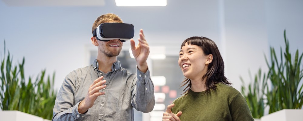 teknologia, virtuaalilasit, ympäristö