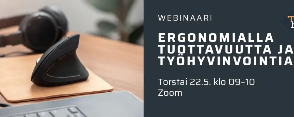 webinaari, ergonomia