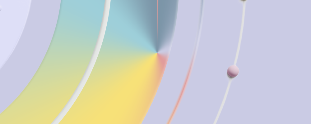 Kuvassa värikkäitä kaaria.