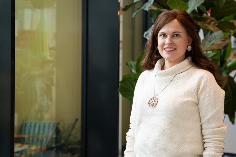 TEKin hallituksen puheenjohtaja Mari-Leena Talvitie