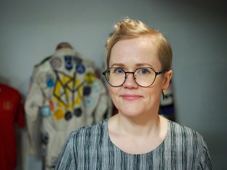 Opiskelijakulttuurimuseon johtaja Anna Merikari.