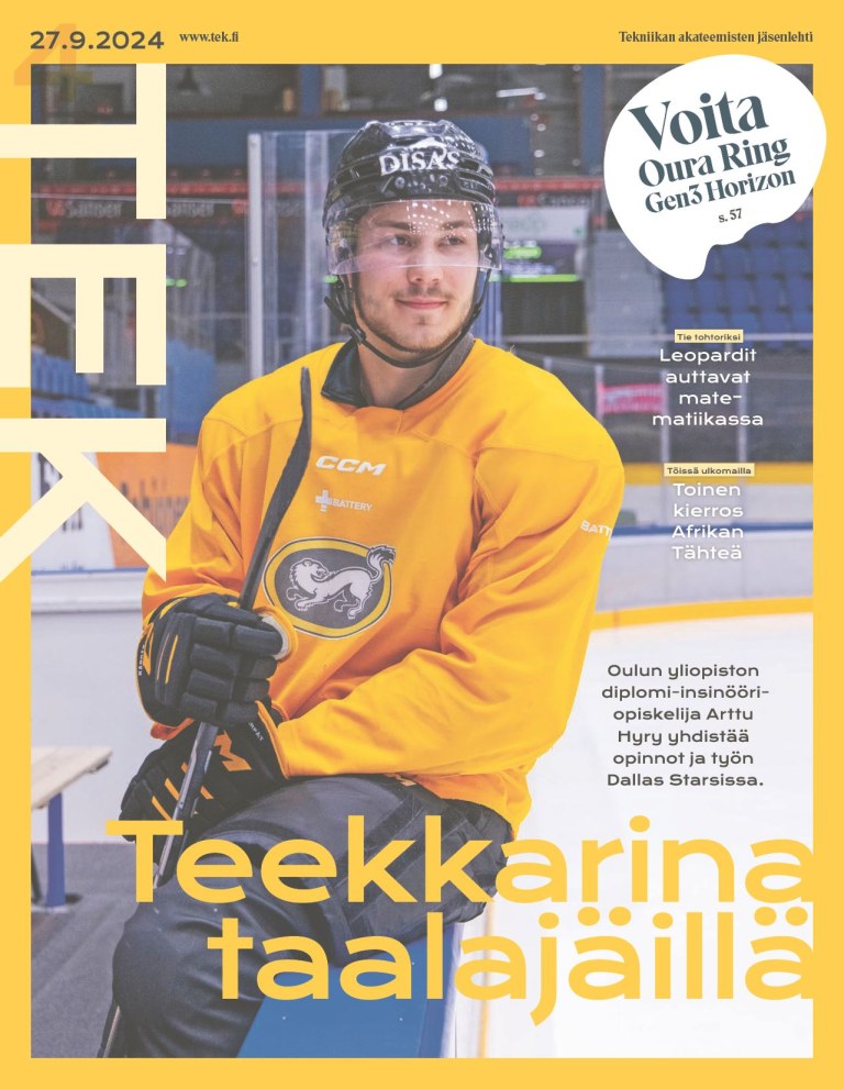 TEK-lehden kansi