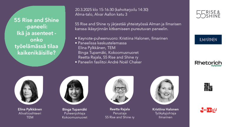 ihmisiä paneelissa