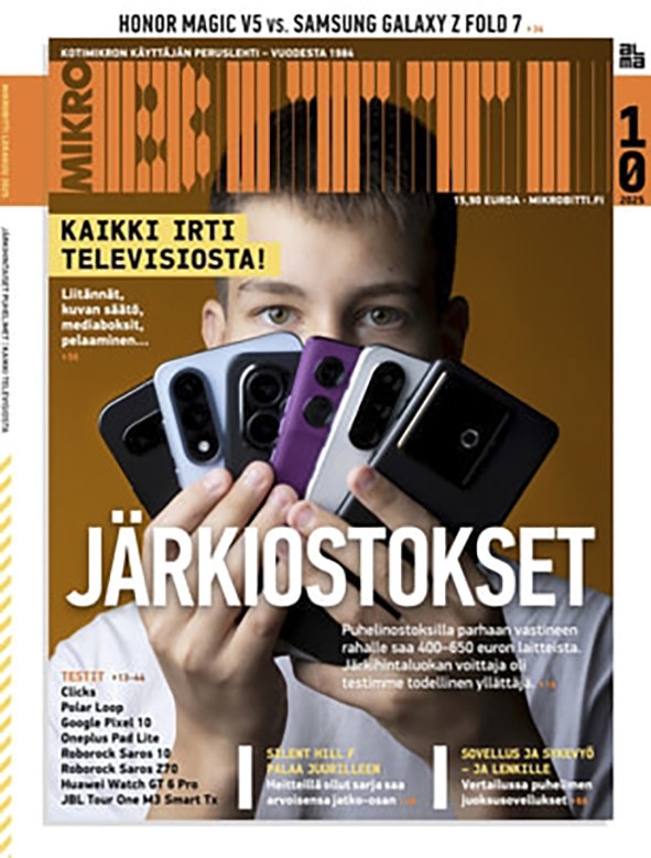 Mikrobitti-lehden kansi.