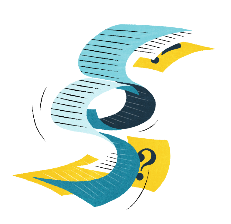 Lakitiedon kuvituskuva, jossa näkyy pykälä.