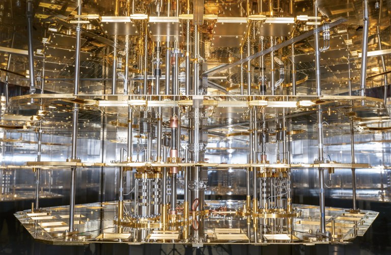 Blueforsin KIDE-laitteiston sisäpuoli.