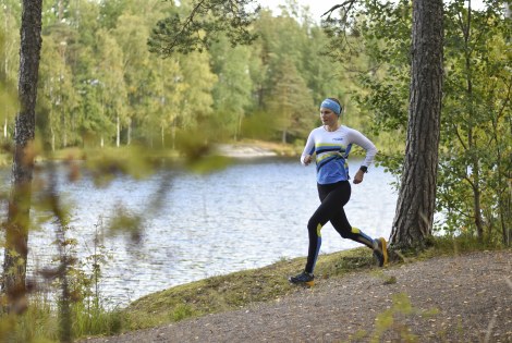 Satu Lipiäinen juoksee