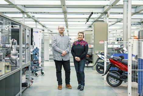 Philipp Holtkamp ja Hanna Turpeinen