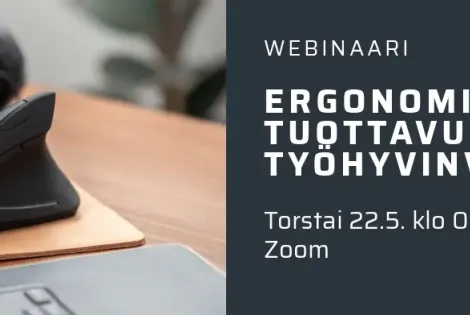 webinaari, ergonomia