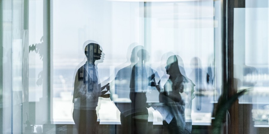 People in an office