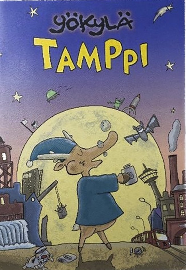 Tamppi-lehden kansikuva.